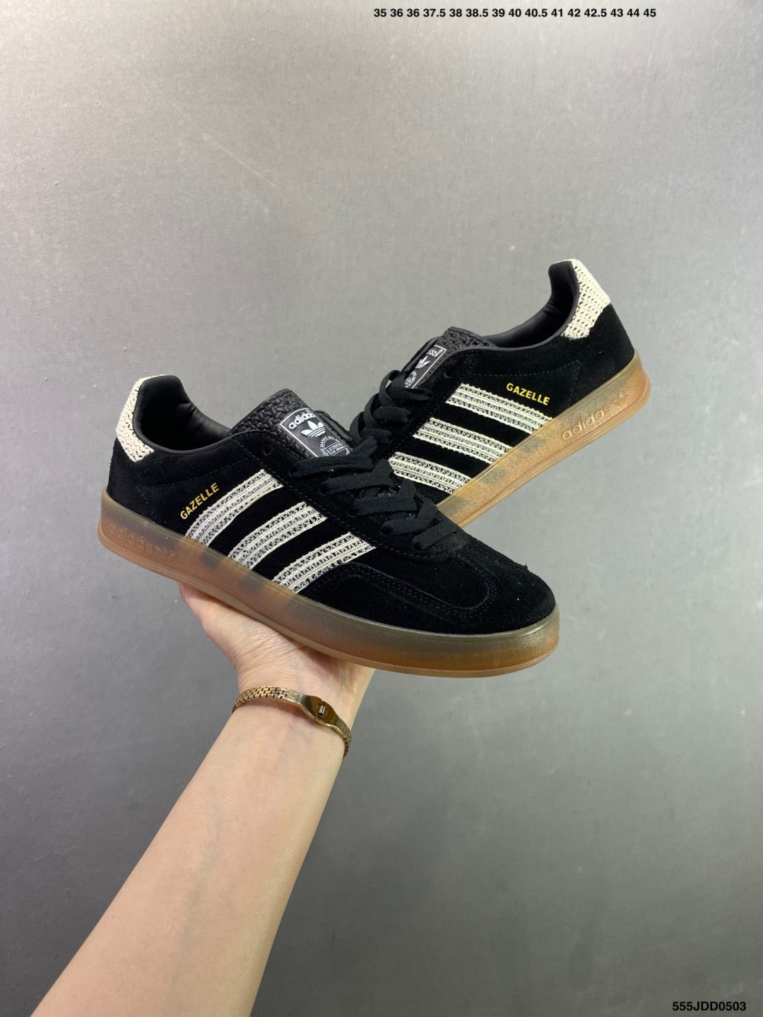 Adidas Originals Gazelle Indoor Black JI2717
