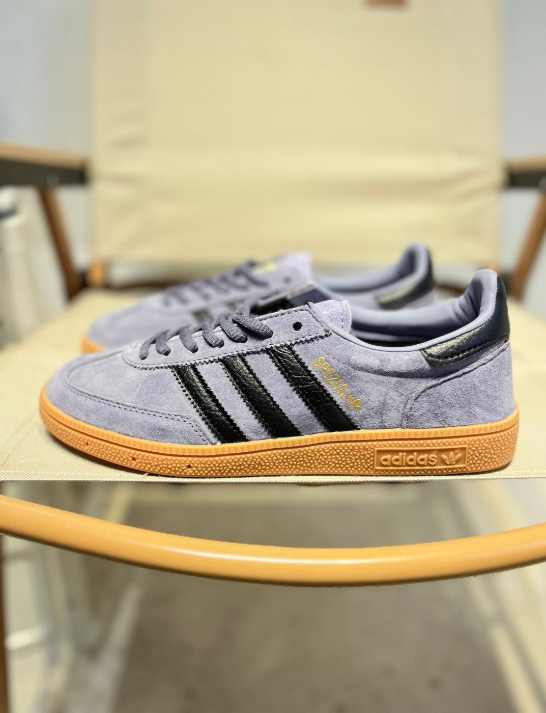 Sporty & Rich x Adidas Originals Handball SPZL  Preloved Violet  JR3847