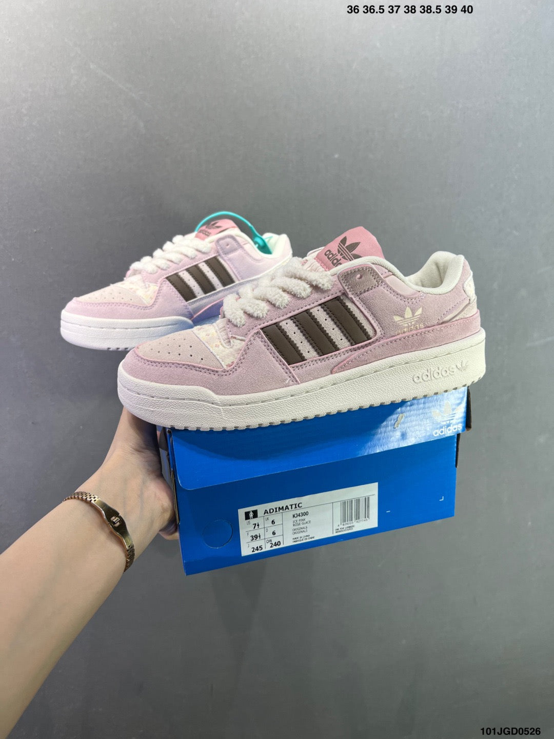 Adidas Originals Forum Low Pink 284JGD