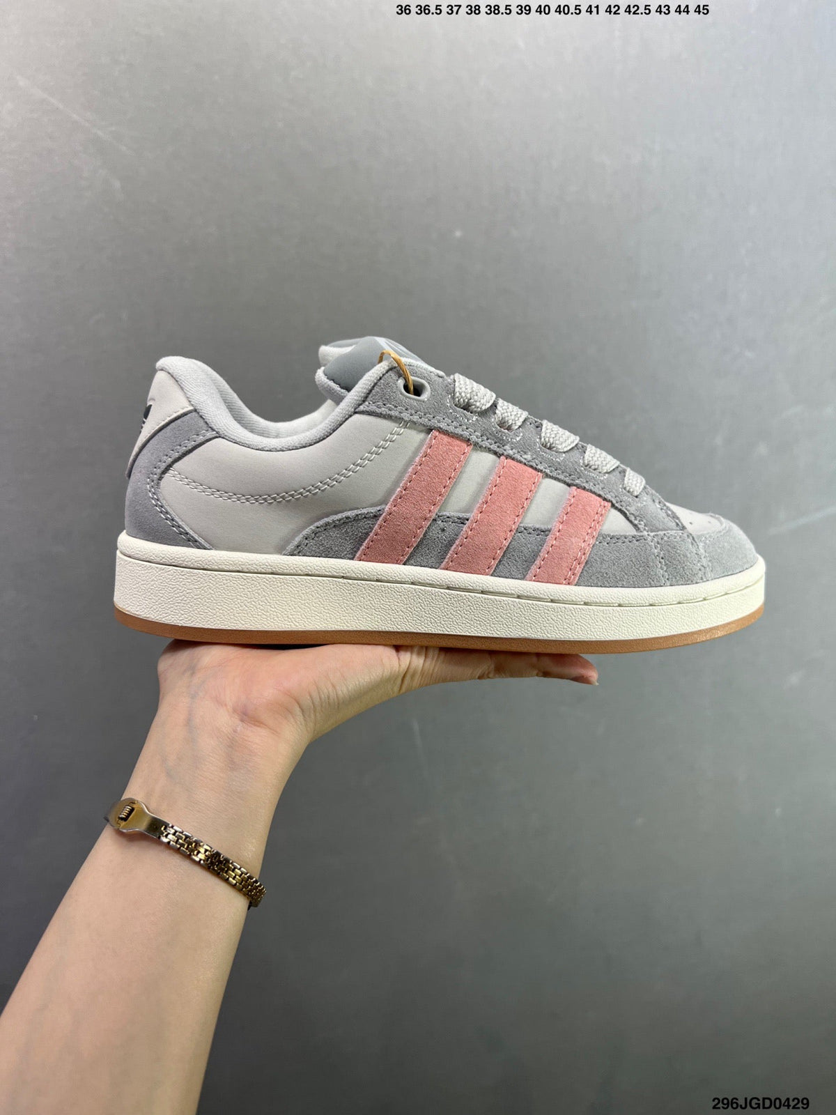 Adidas Originals Campus 00s  Beta 'Grey / Pink' JR8054