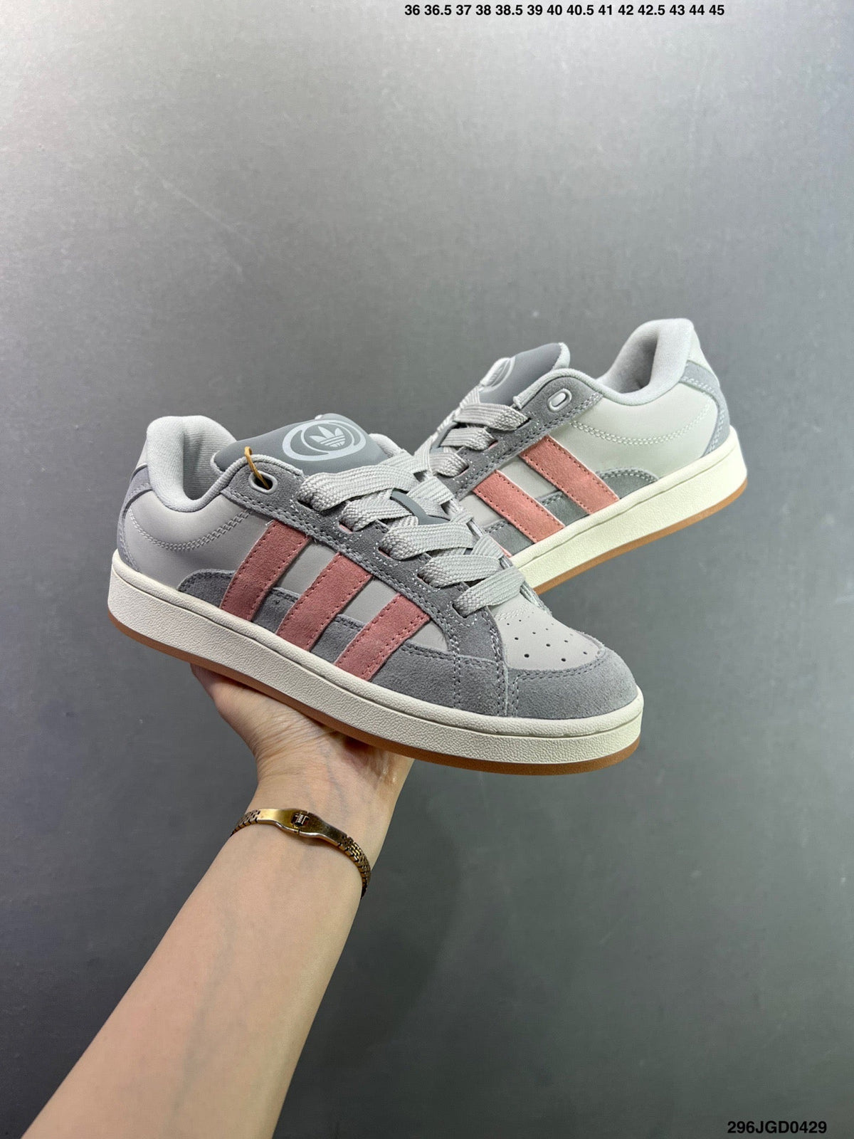 Adidas Originals Campus 00s  Beta 'Grey / Pink' JR8054
