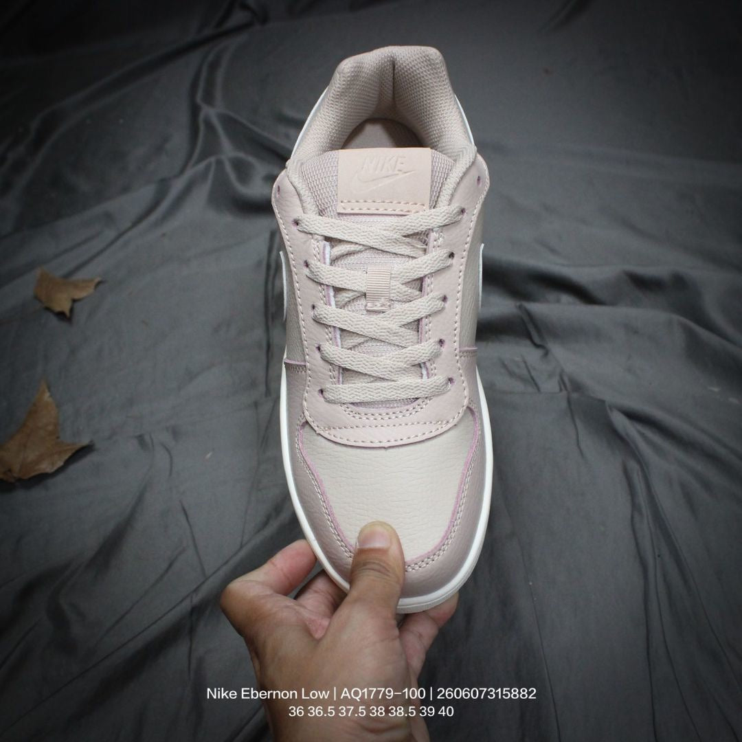Nike Ebernon Low Premium"White/Black/Wolf Grey" AQ1779-100