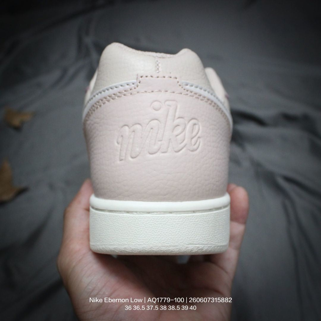 Nike Ebernon Low Premium"White/Black/Wolf Grey" AQ1779-100