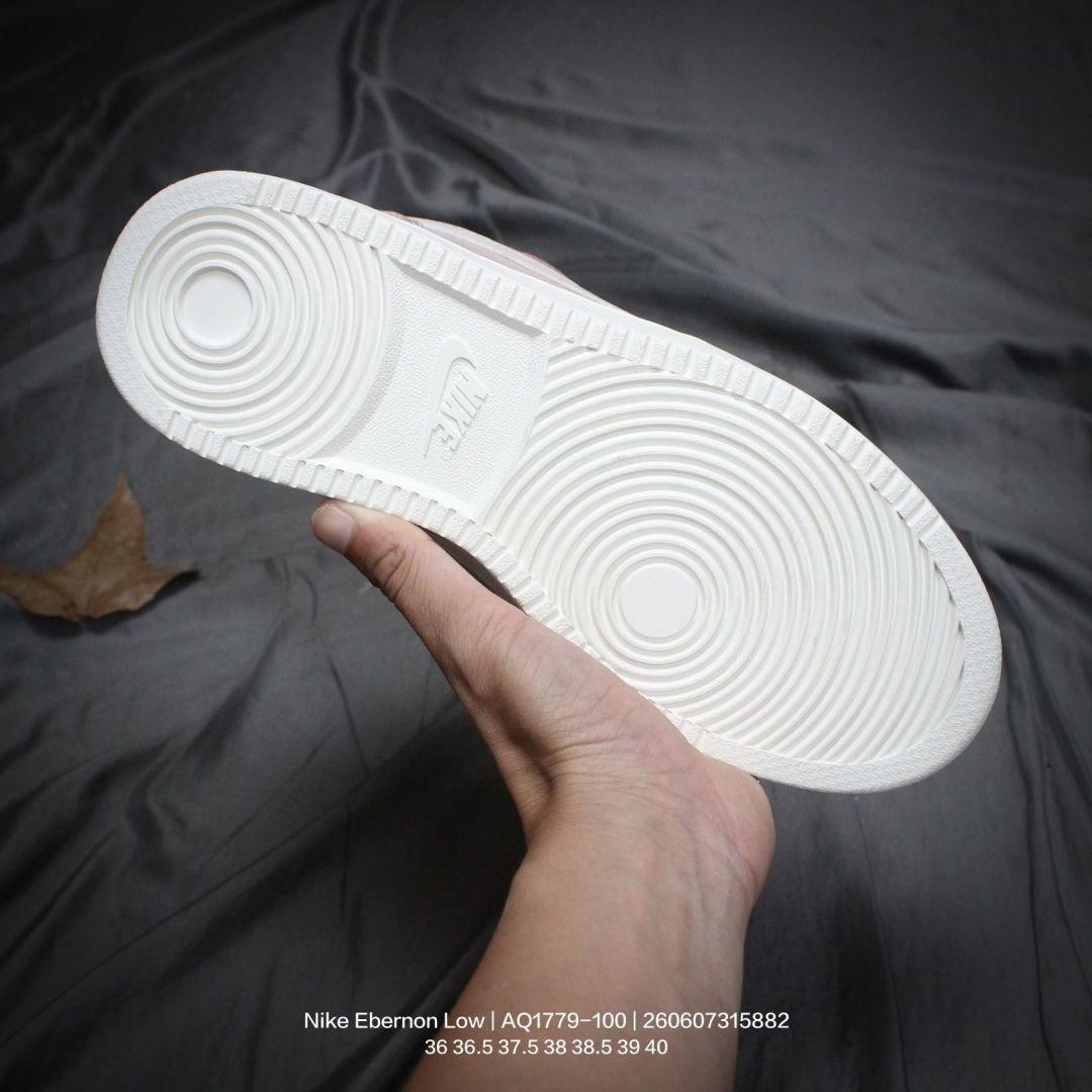 Nike Ebernon Low Premium"White/Black/Wolf Grey" AQ1779-100