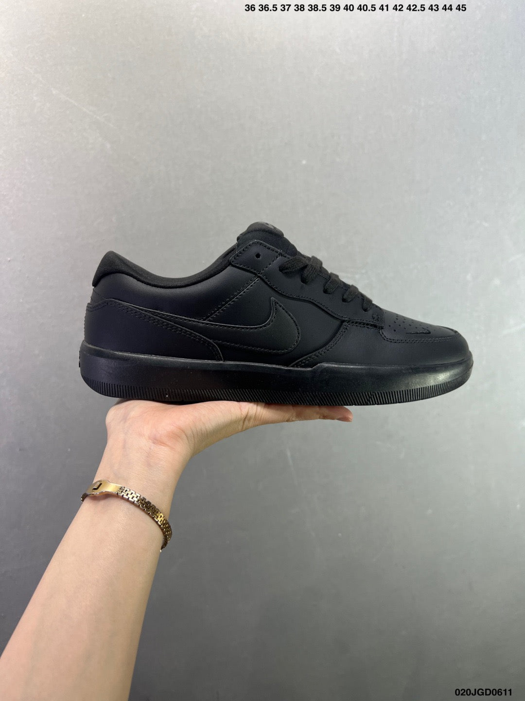 Nike SB Force 58  Premium "Triple Black" DV5477-188