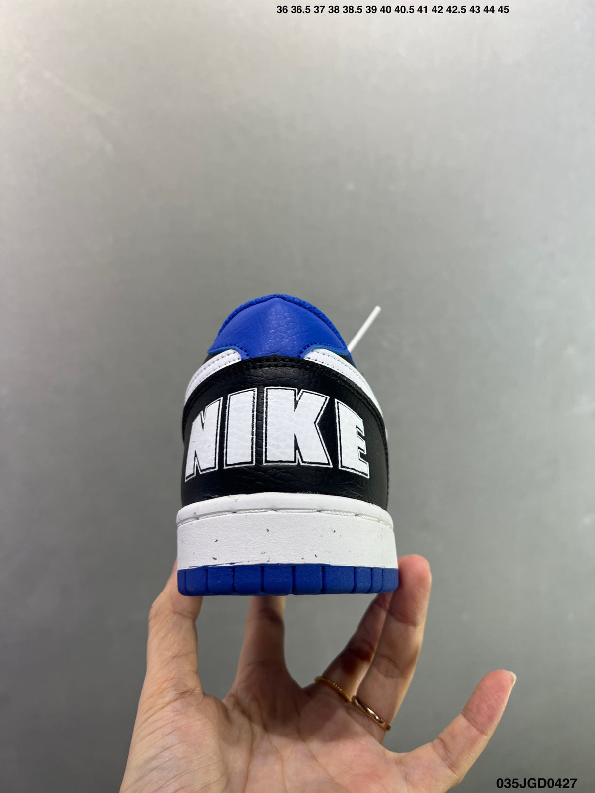 NIKE BIG LOW Black-Blue 355152