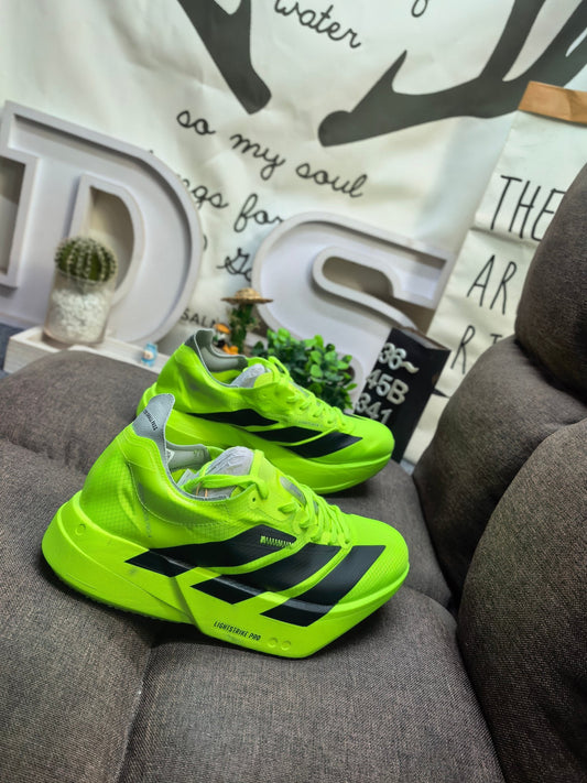 Adidas Adizero Adios Pro 4  Lucid Lemon DS-341D