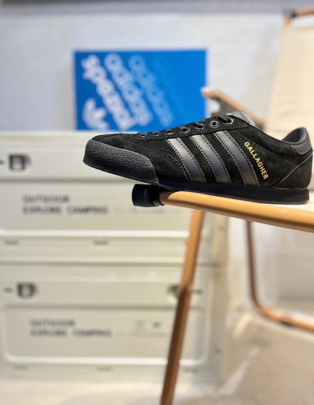 The Liam Gallagher x Adidas LG2 SPZL  Black  GW3805