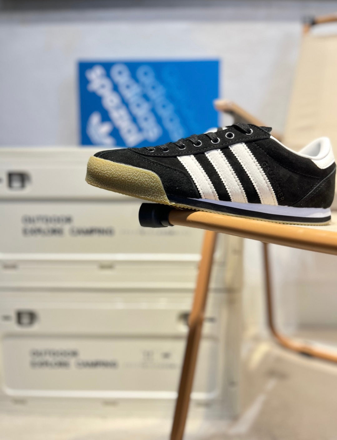 The Liam Gallagher x Adidas LG2 SPZL  Black-White GW3805