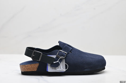 Birkenstock Boston Shearling Navy-Blue  1128287