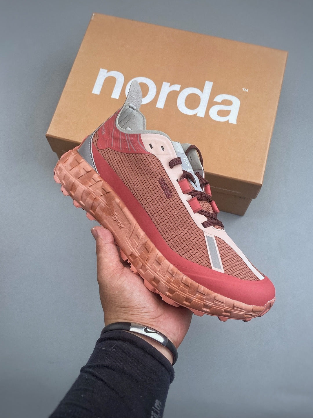 Norda x Ray Zahab 001 'RZ Edition' Trail Running Shoe Vermillion