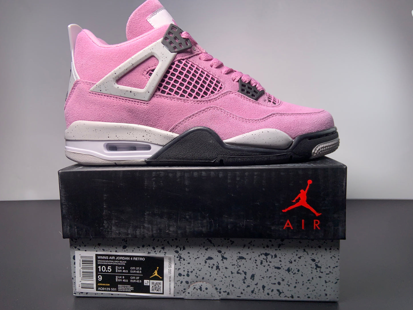 Air Jordan 4 WMNS “Orchid” AQ9129-501