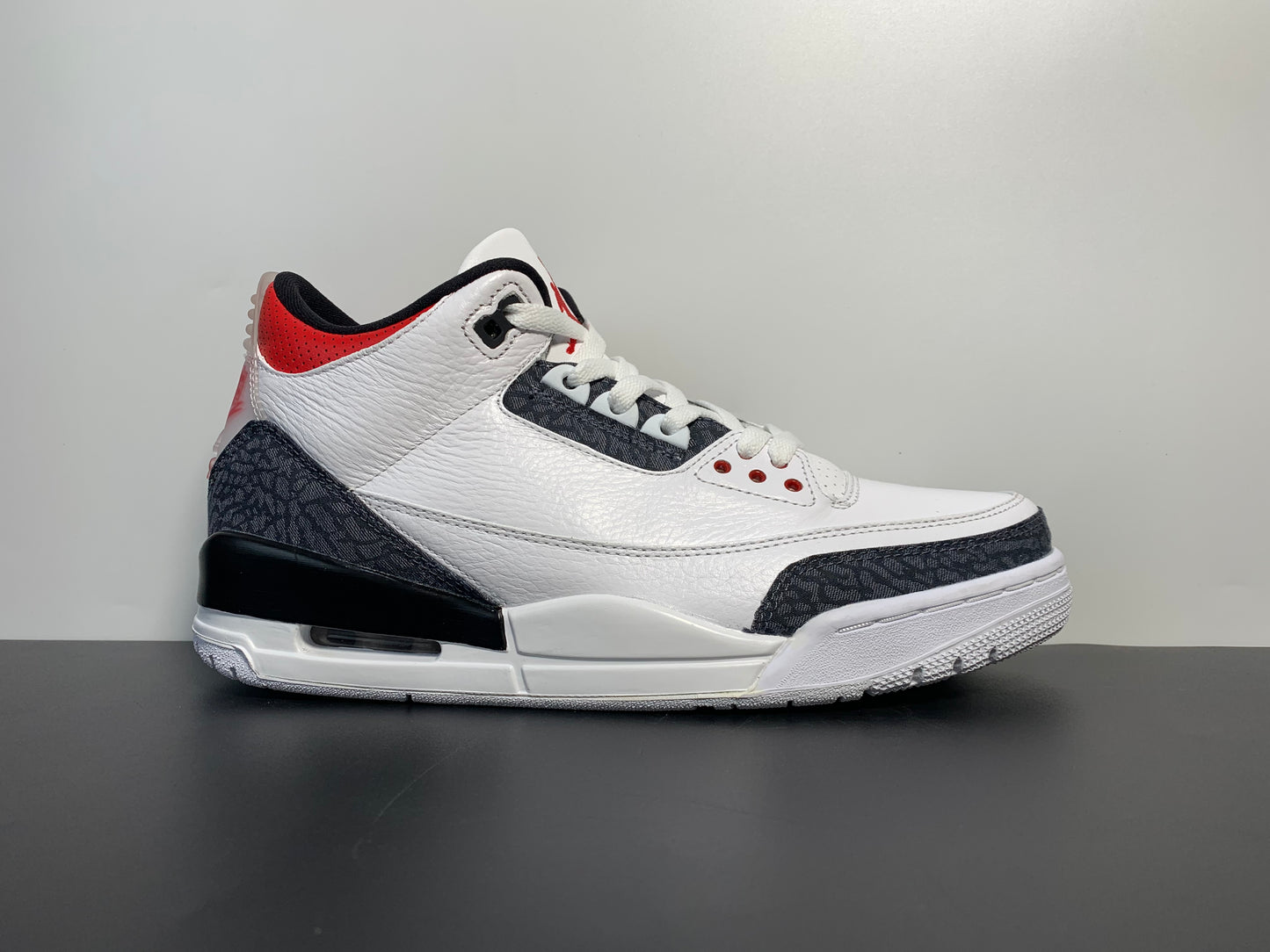 Air Jordan 3 Retro SE Fire Red Denim (GS) CZ6433-100