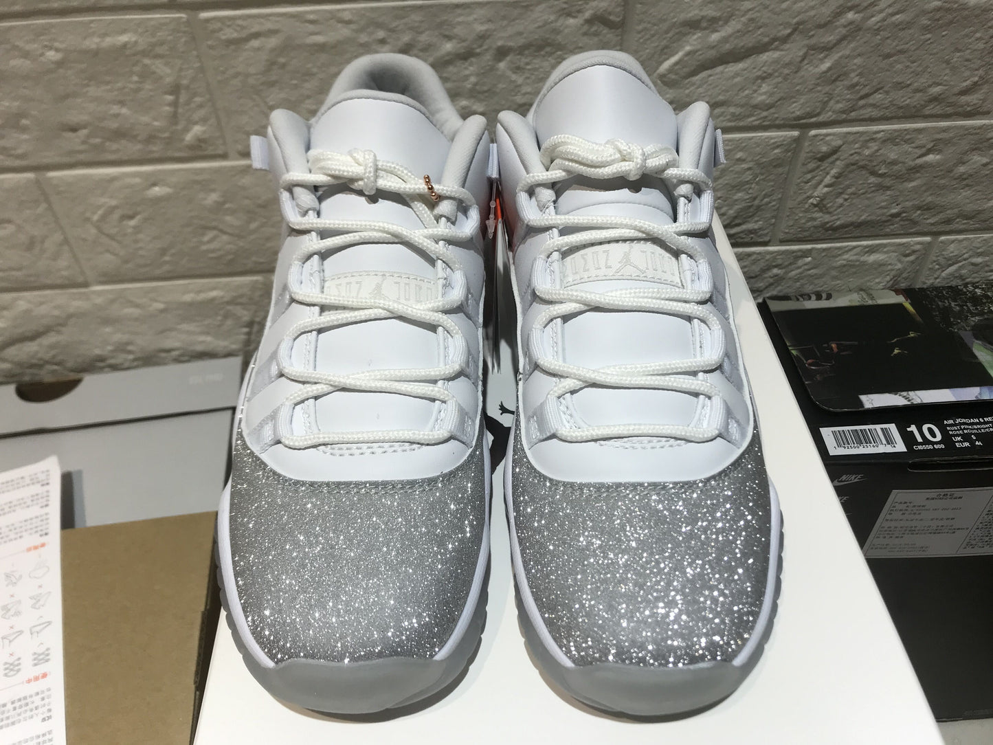 Air Jordan 11 Low＂ Metallic Silver ＂