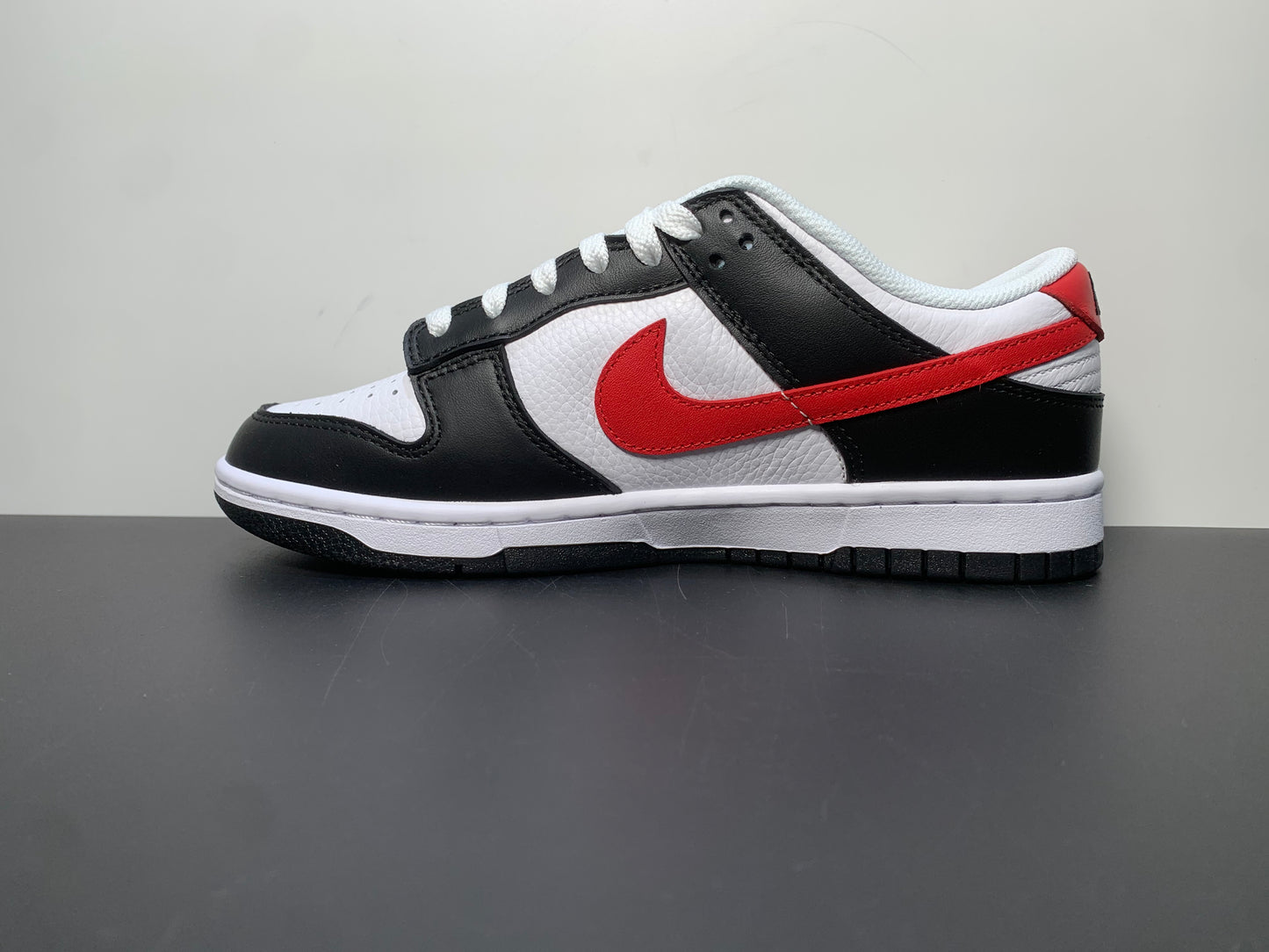 Nike Dunk Low 'Black White Red'