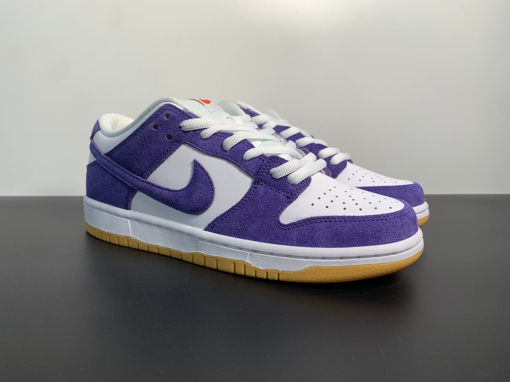 Nike SB Dunk Low “Purple Suede” Pro ISO Orange Label Court Purple Gum 