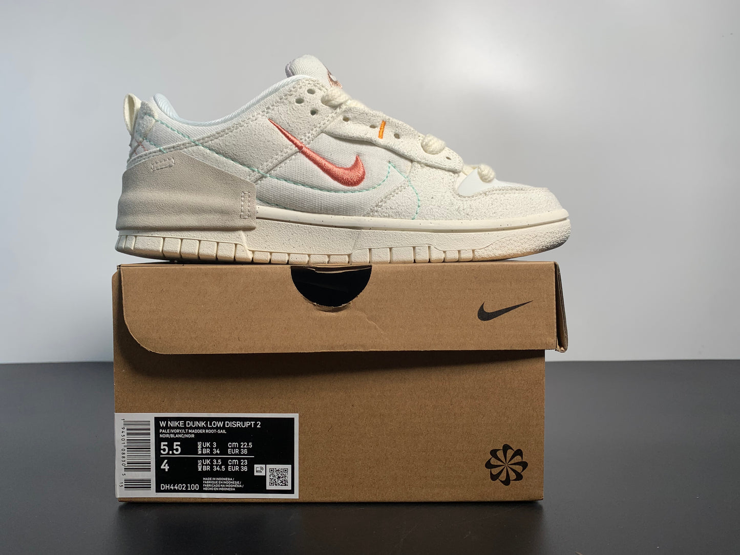 Wmns Dunk Low Disrupt 2 'Pale Ivory' DH4402-100