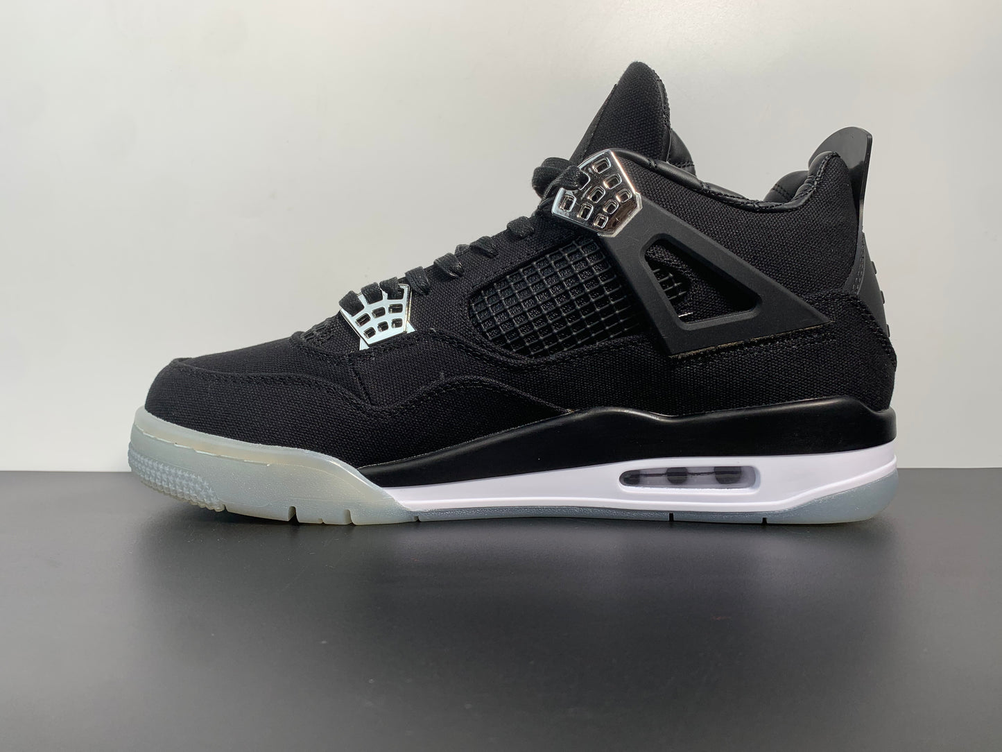 Air Jordan 4 Black White Eminem Carhartt