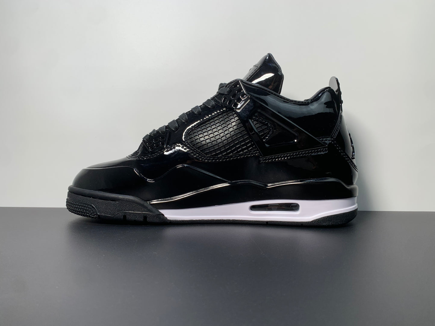 Air Jordan 4  11Lab4 Black Patent