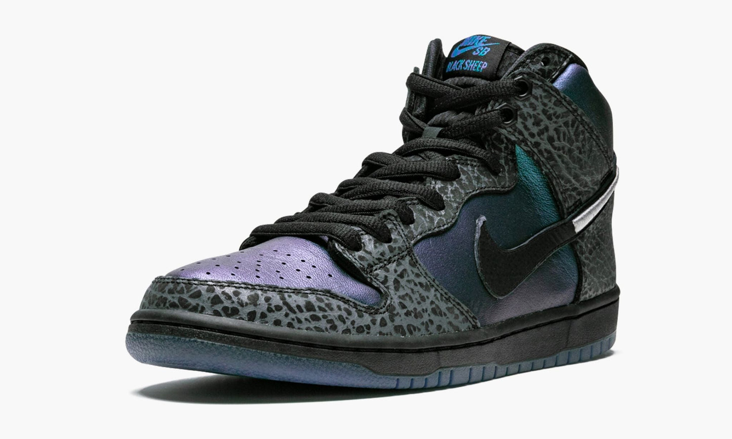 SB Dunk High Pro QS "Black Sheep - Black Hornet"