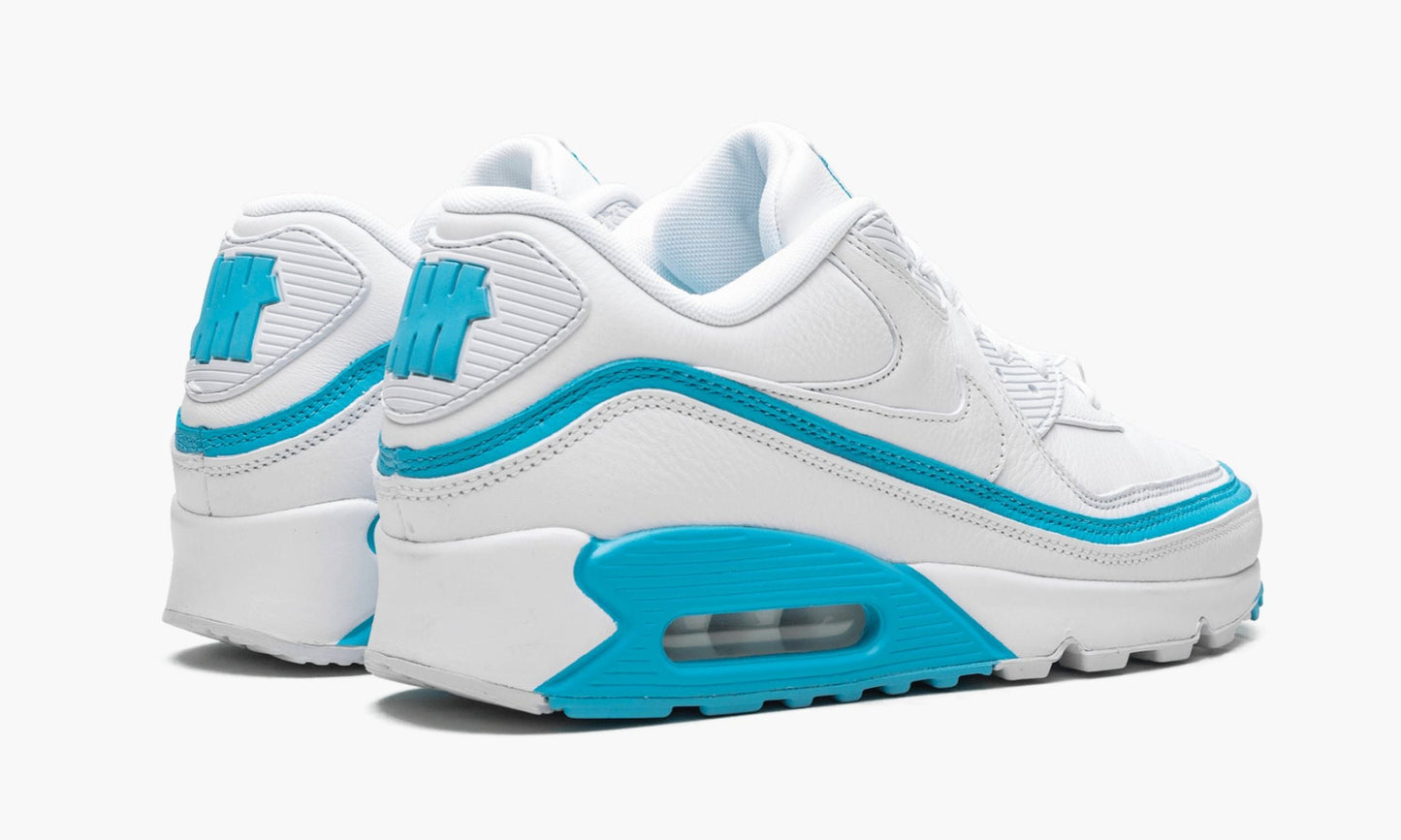 Air Max 90 / UNDFTD "Undefeated - White/Blue Fury"