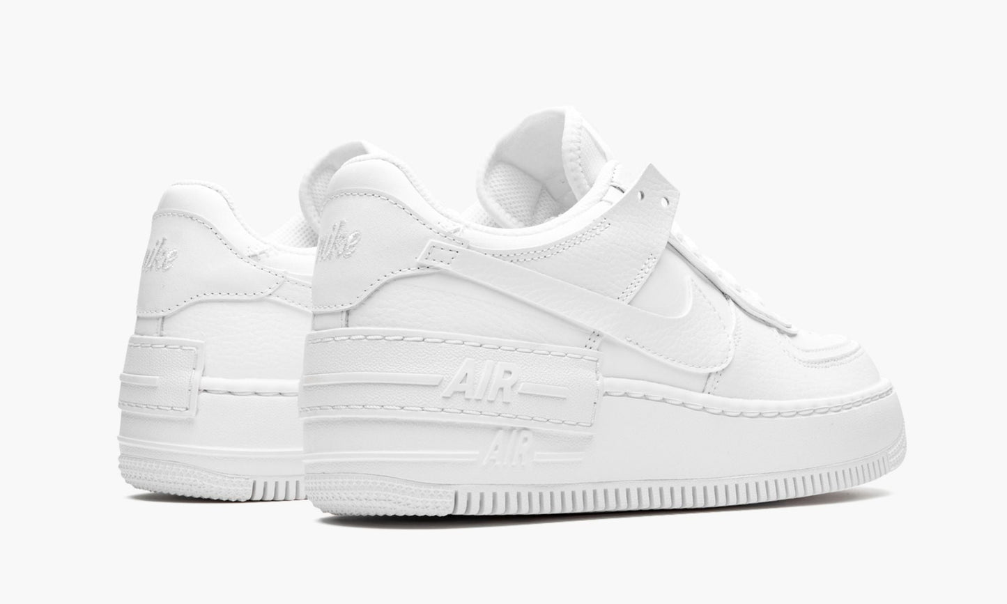 W AF1 Shadow "Triple White"