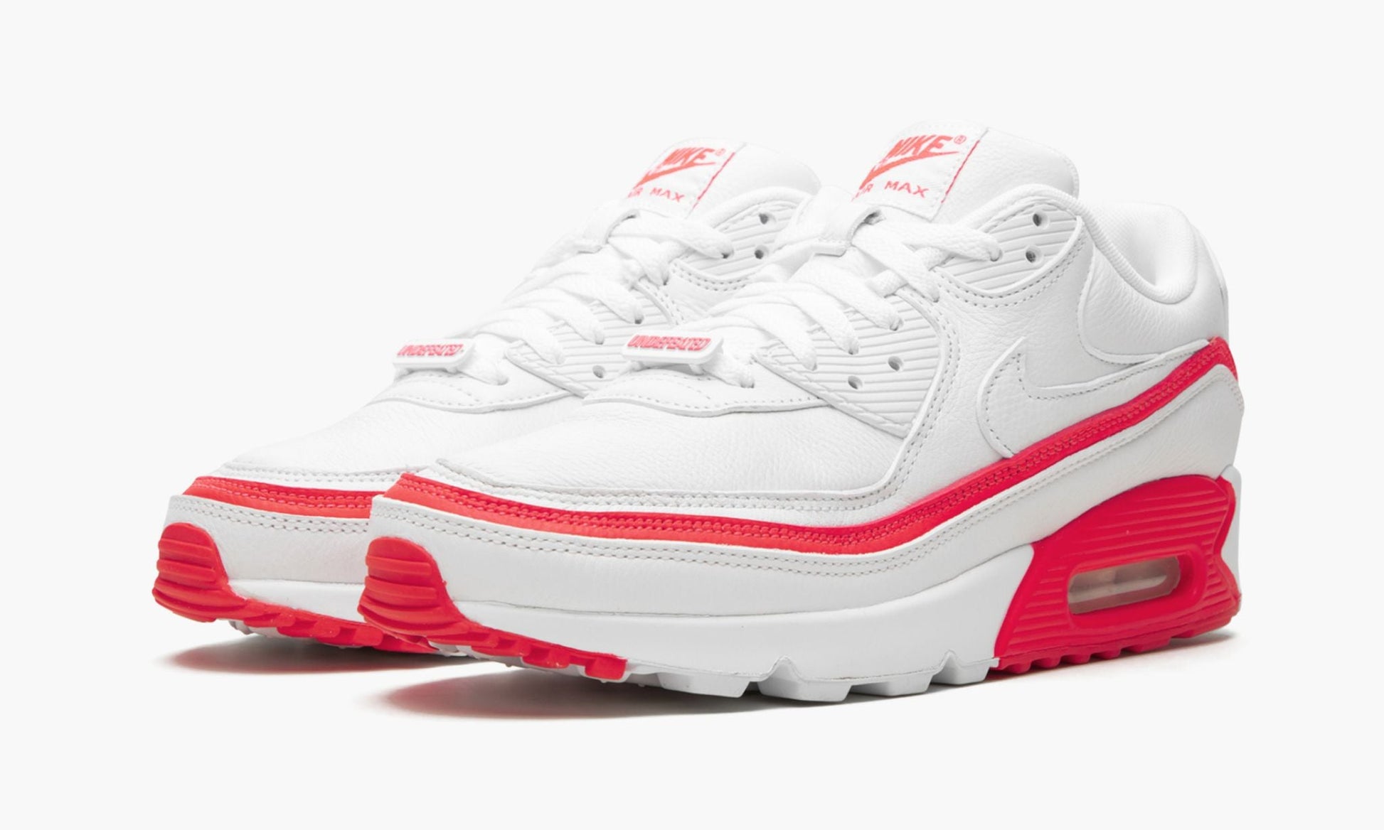 Air Max 90 / UNDFTD "Undefeated White/Red"