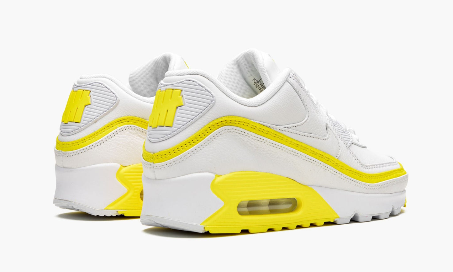 Air Max 90 / UNDFTD "Undefeated - White/Optic Yellow"
