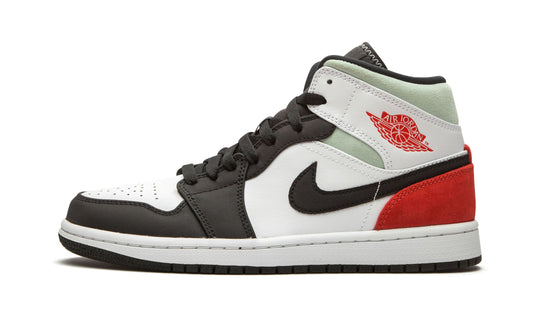 Jordan 1 Mid SE "Red Grey Black Toe"