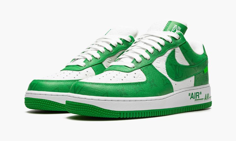 LOUIS VUITTON AIR FORCE 1 LOW "Virgil Abloh - White/Green"